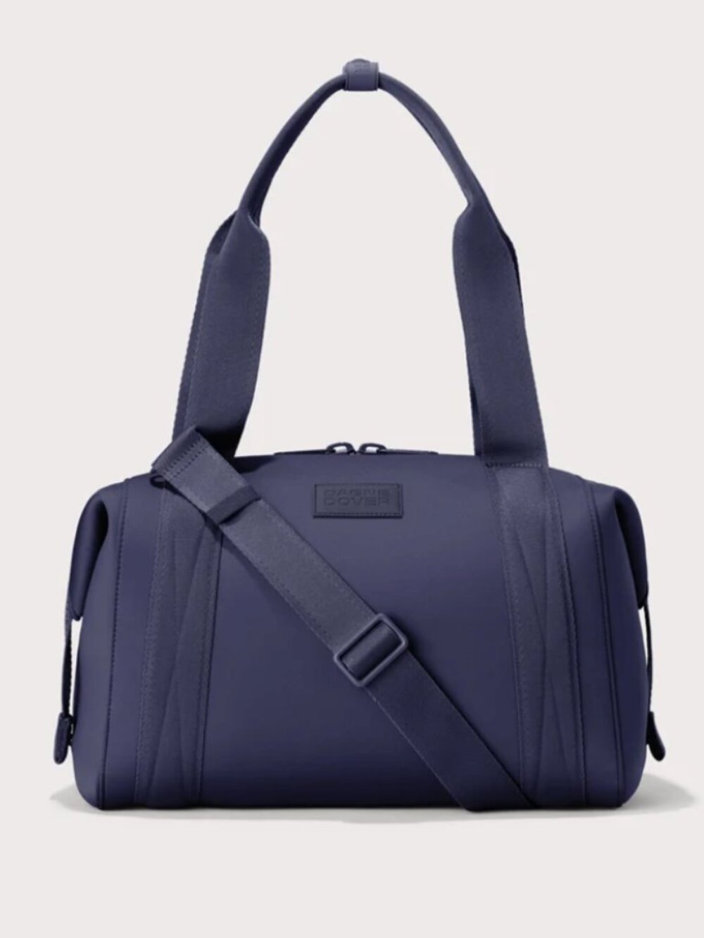 Dagne & Dover Navy Landon Carryall Medium Duffel Bag